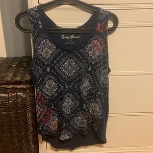 Small lucky brand tank top